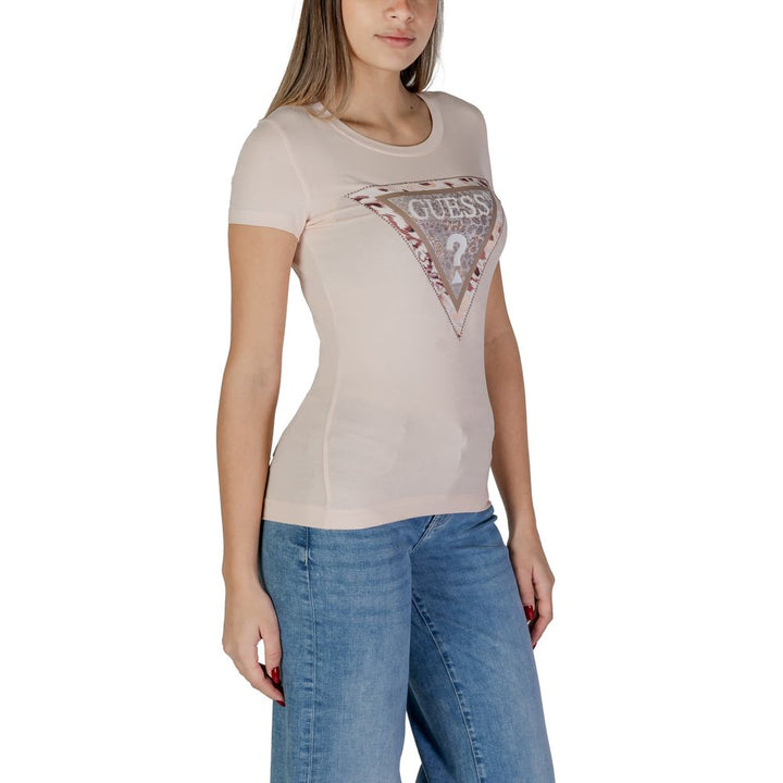 Guess Multicolor Cotton Tops & T-Shirt