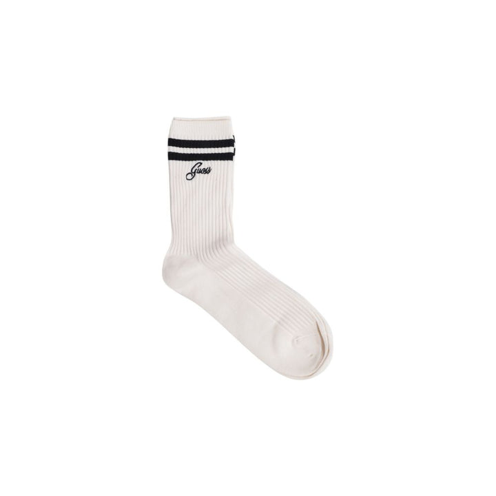 Guess Cream Cotton Sock