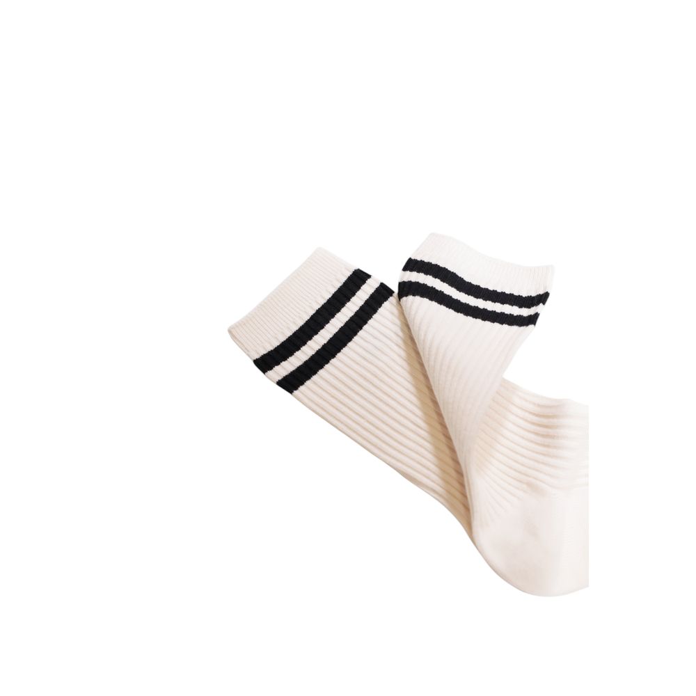 Guess Cream Cotton Sock