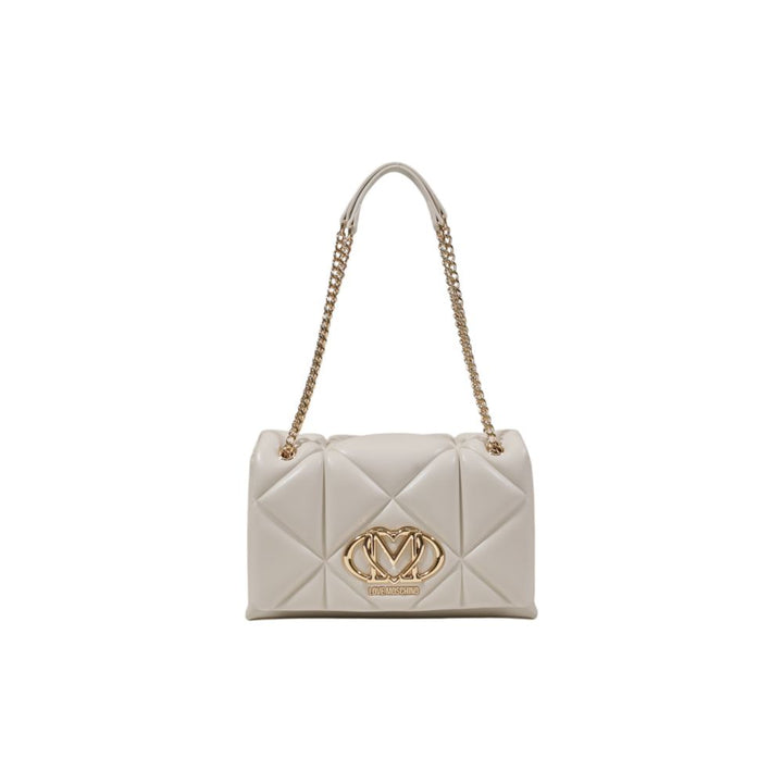 Love Moschino Beige Polyethylene Handbag