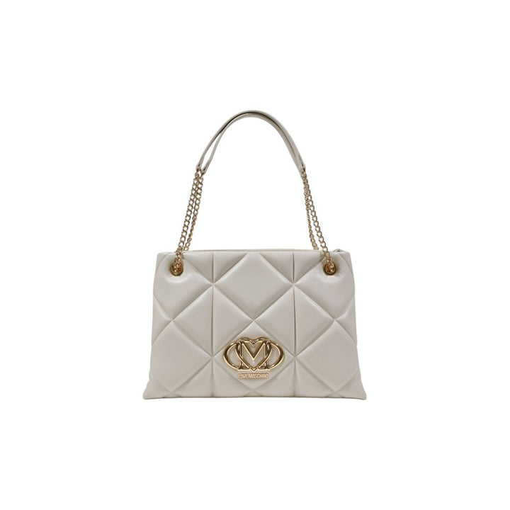 Love Moschino Beige Polyethylene Handbag