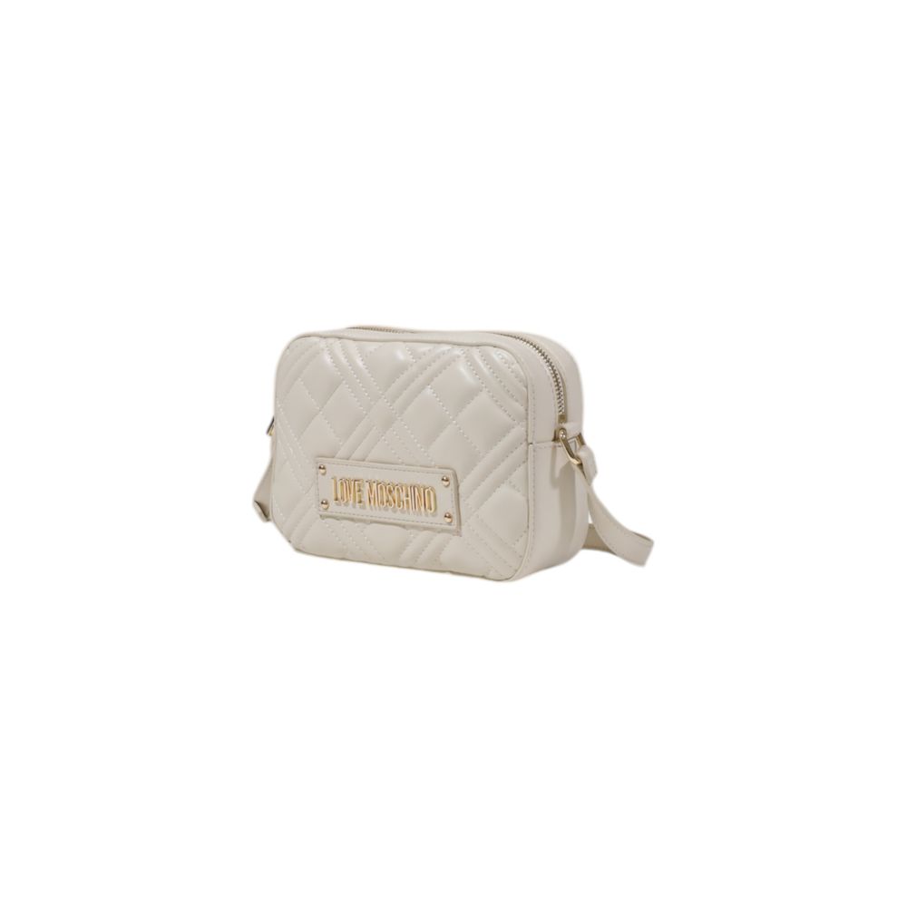 Love Moschino Beige Polyethylene Handbag