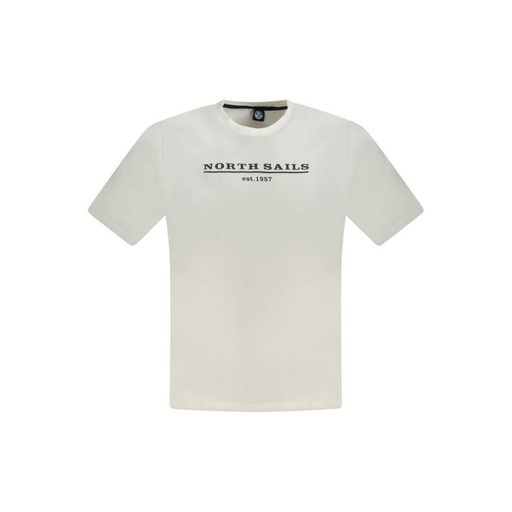 North Sails White Cotton T-Shirt