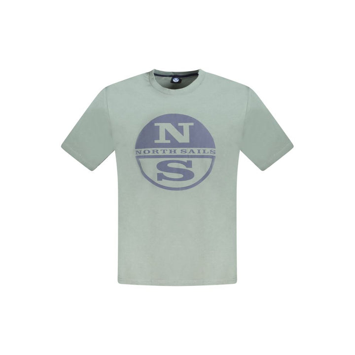 North Sails Green Cotton T-Shirt