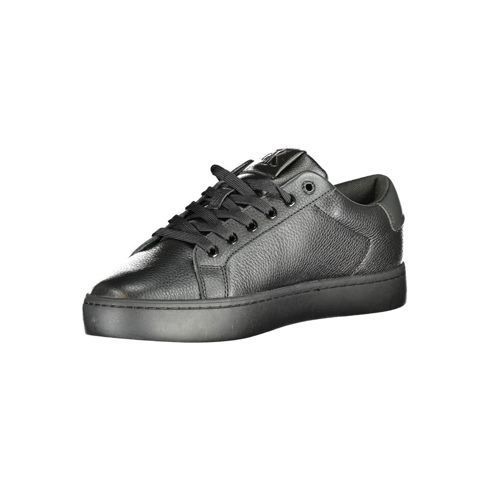 Calvin Klein Black Polyester Sneaker