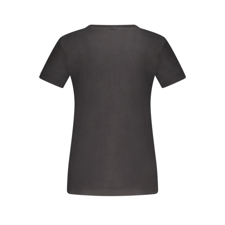 Calvin Klein Black Cotton Tops & T-Shirt