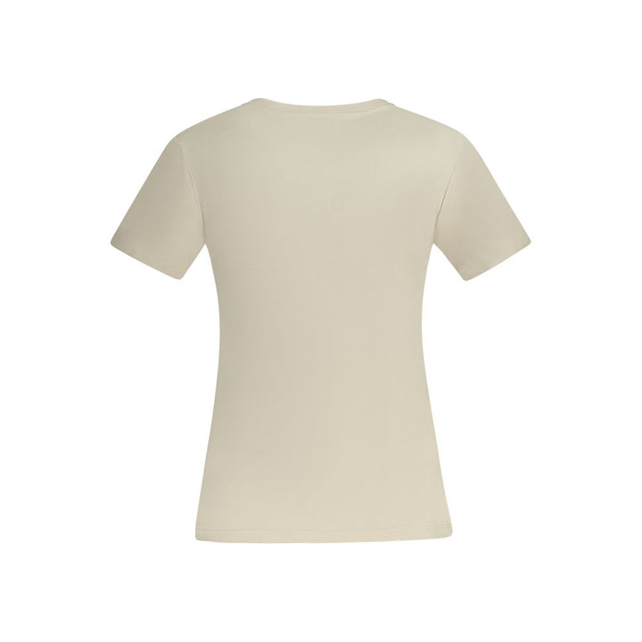 Calvin Klein Beige Cotton Tops & T-Shirt