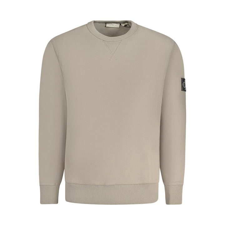 Calvin Klein Beige Cotton Sweater