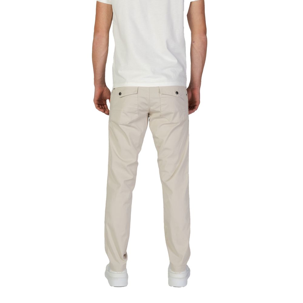 Refrigiwear Beige Cotton Jeans & Pant