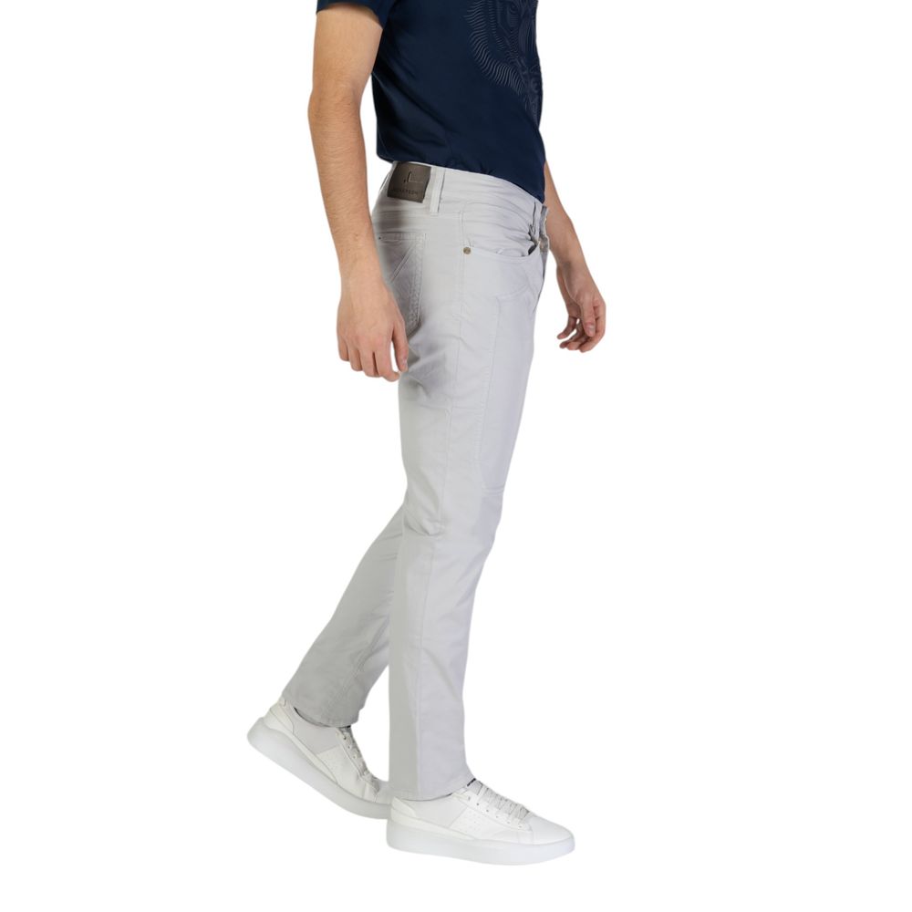 Jeckerson Gray Cotton Jeans & Pant