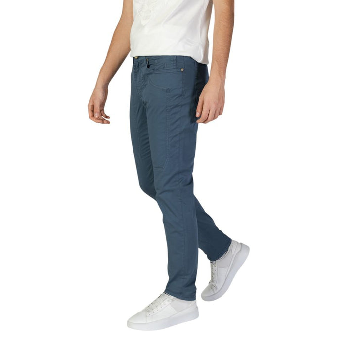 Jeckerson Blue Cotton Jeans & Pant