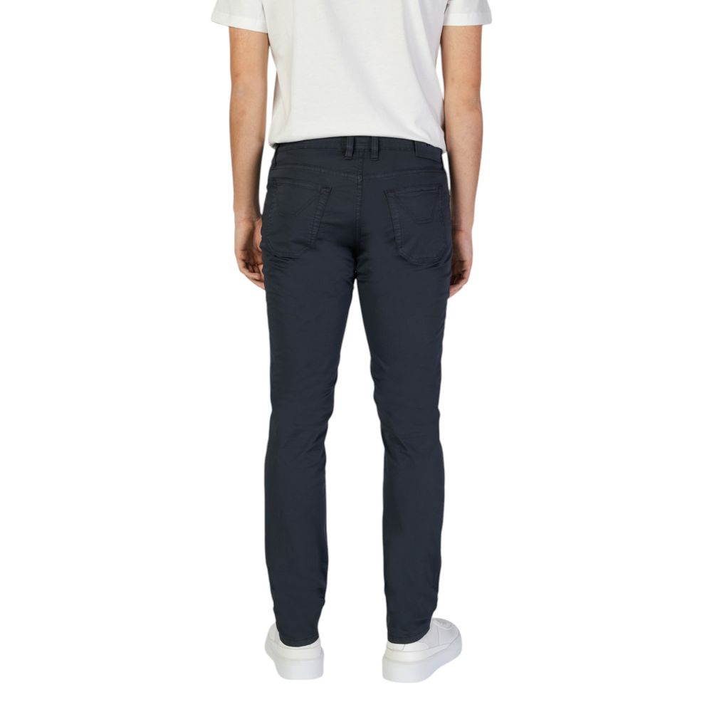 Jeckerson Blue Cotton Jeans & Pant