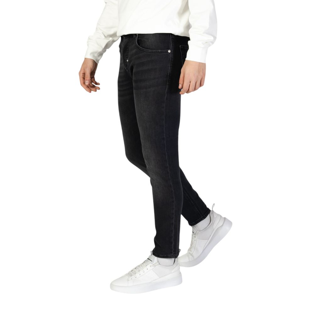 Antony Morato Black Cotton Jeans & Pant