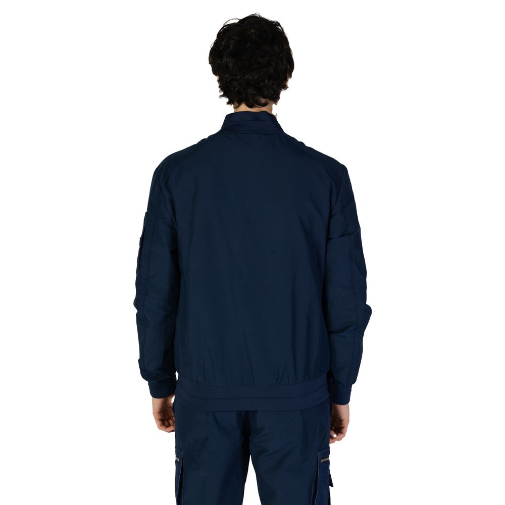 Antony Morato Blue Cotton Jacket