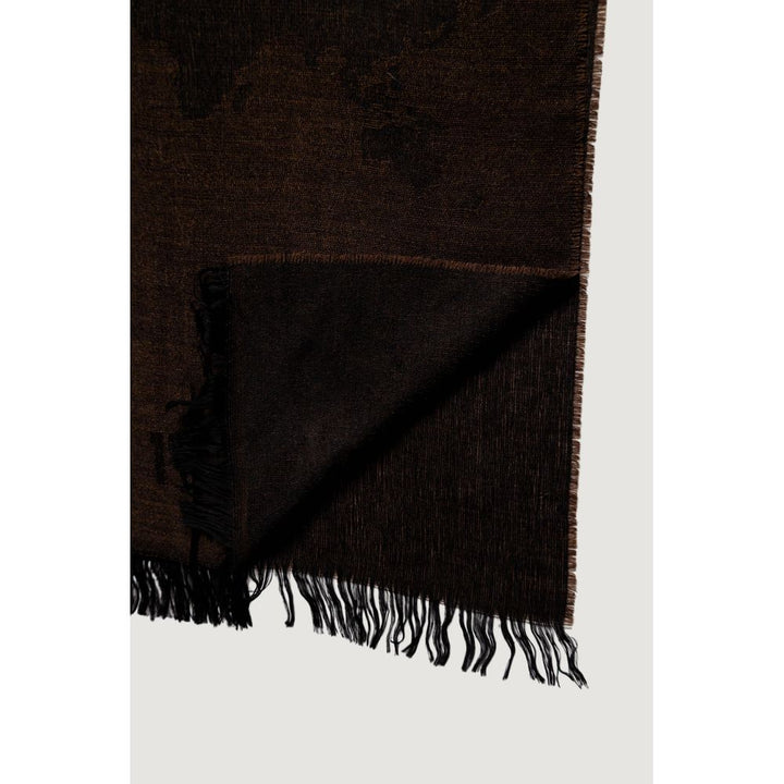 Alviero Martini Prima Classe Brown Viscose Scarf