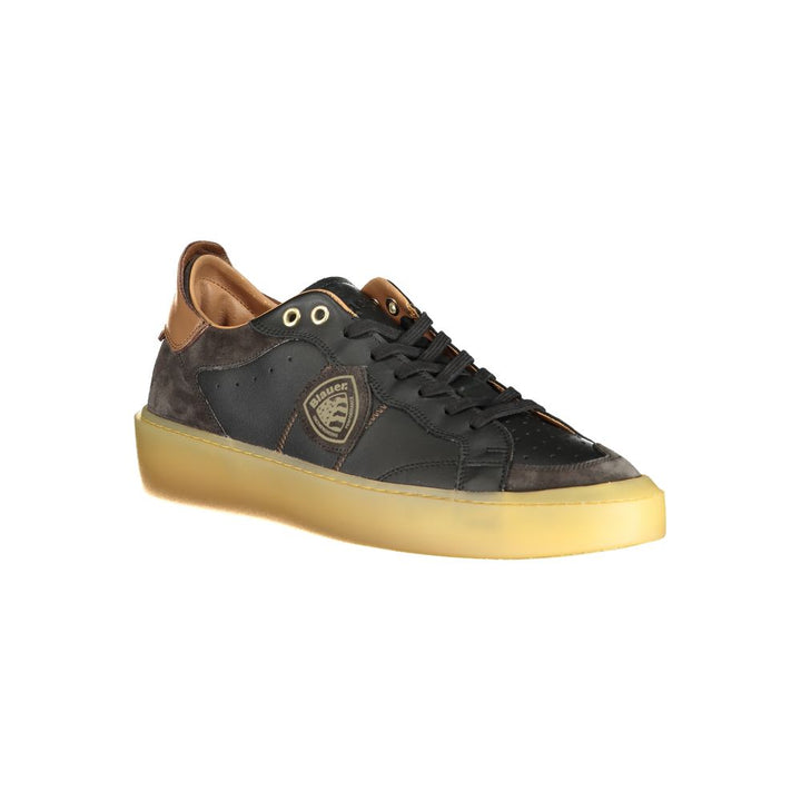 Blauer Black Polyester Sneaker