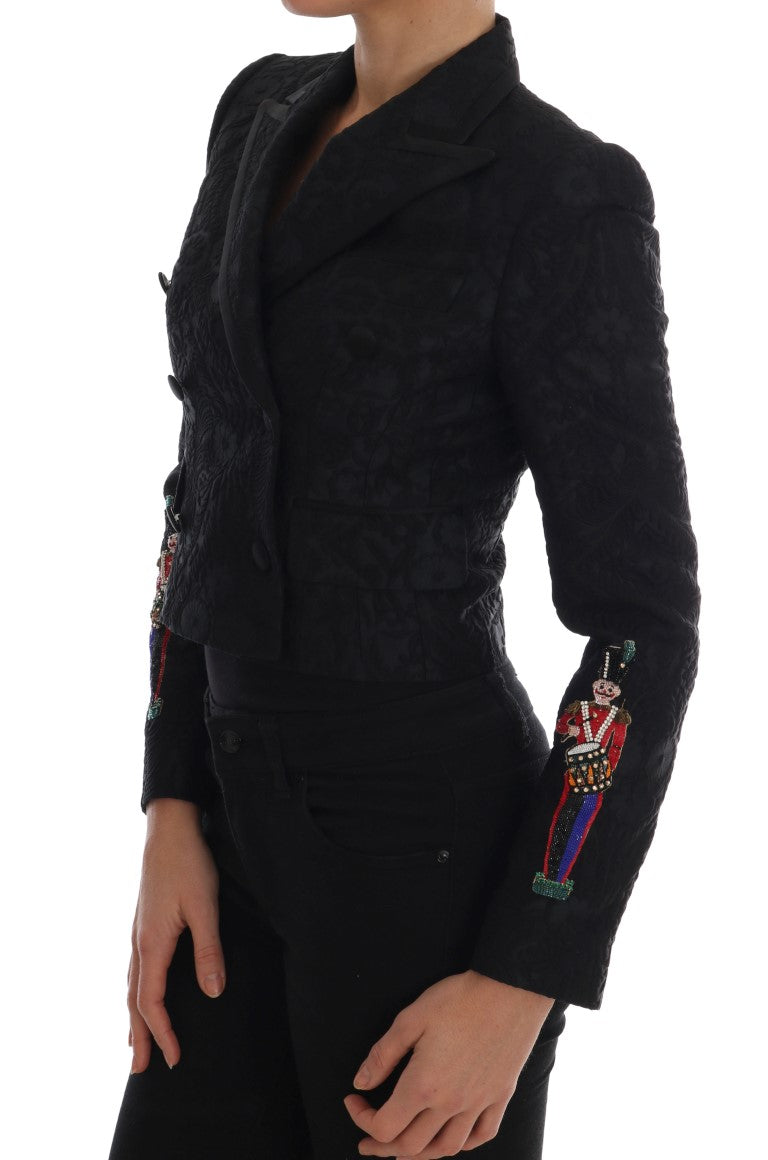 Dolce & Gabbana Enchanted Floral Crystal Blazer Jacket