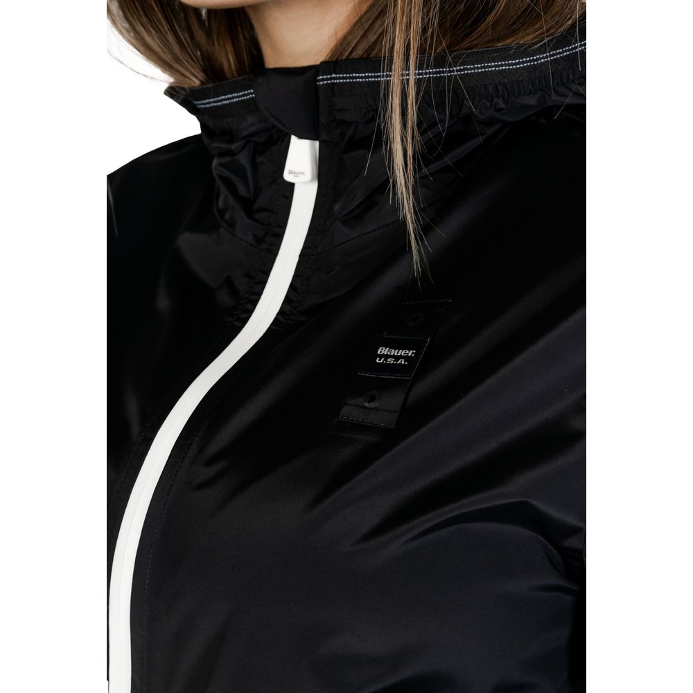 Blauer Black Polyamide Jackets & Coat