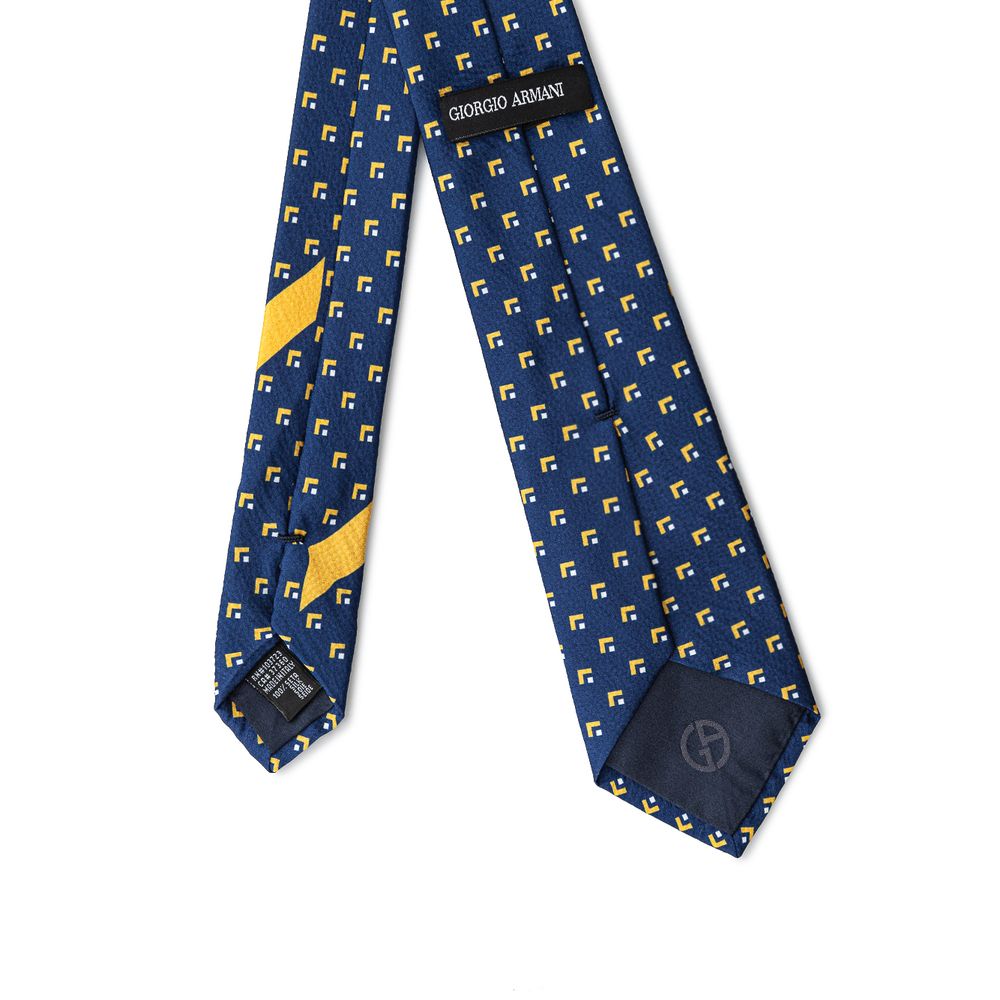 Giorgio Armani Blue Silk Ties & Bowty