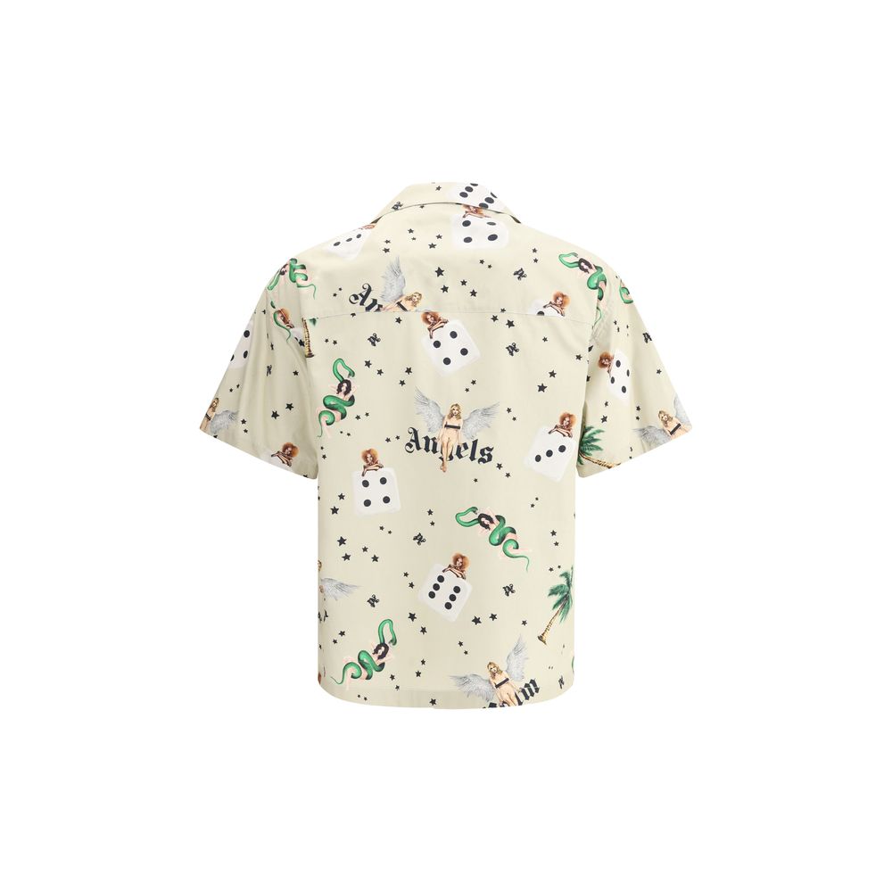 Palm Angels Pin Up Bowling Shirt