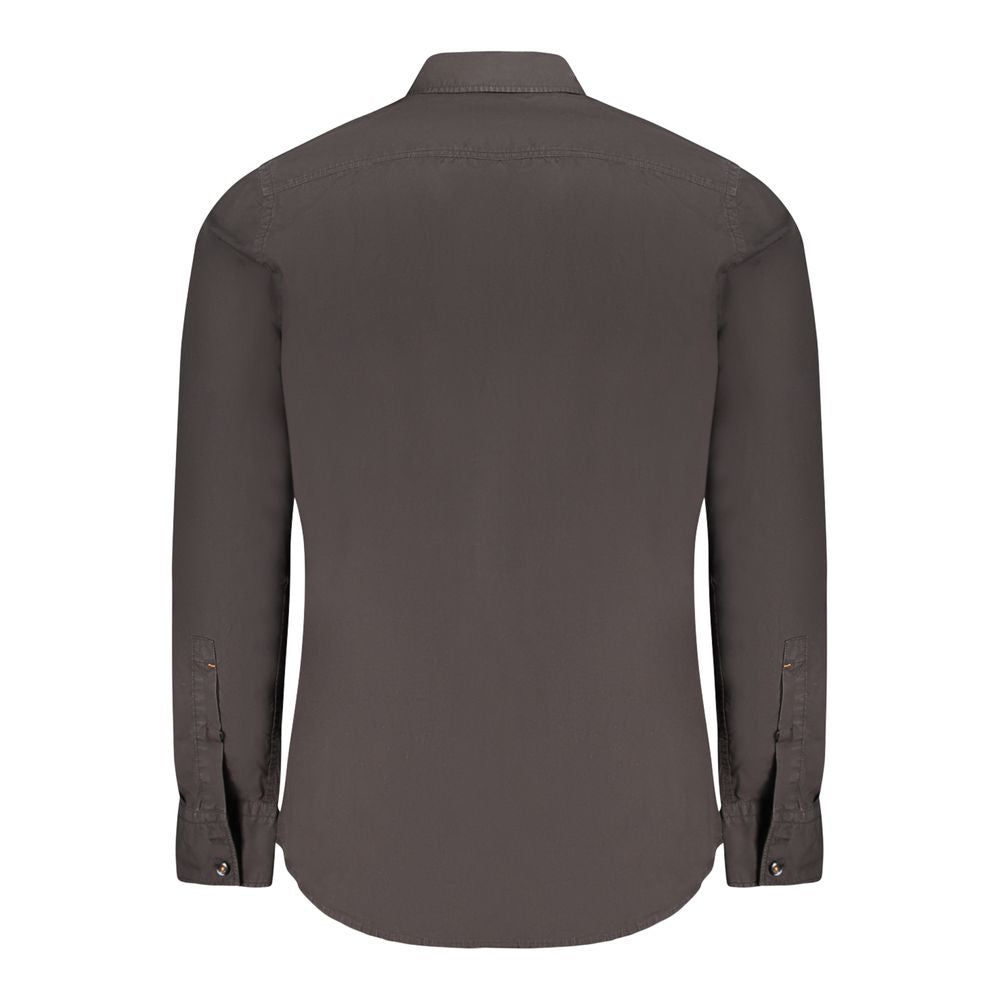 Hugo Boss Black Cotton Shirt