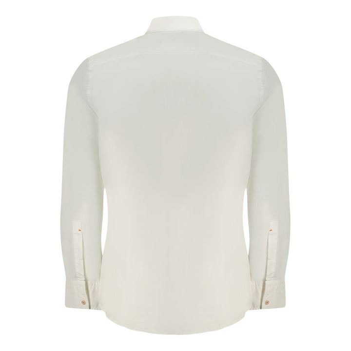 Hugo Boss White Cotton Shirt