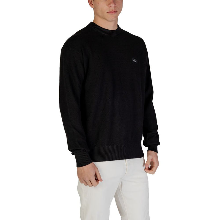 Calvin Klein Jeans Black Cotton Sweater