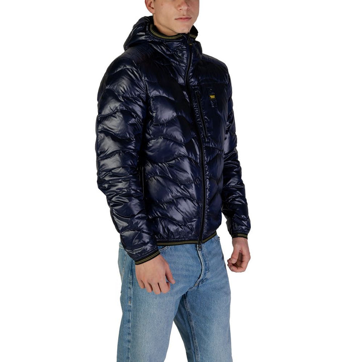 Blauer Blue Polyamide Jacket