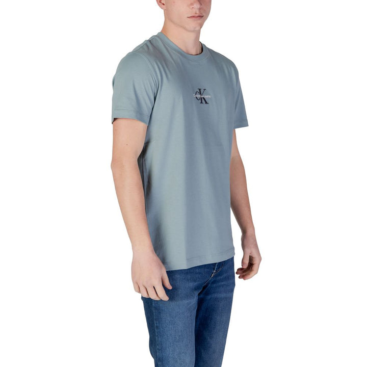 Calvin Klein Jeans Green Cotton Rigenerato T-Shirt