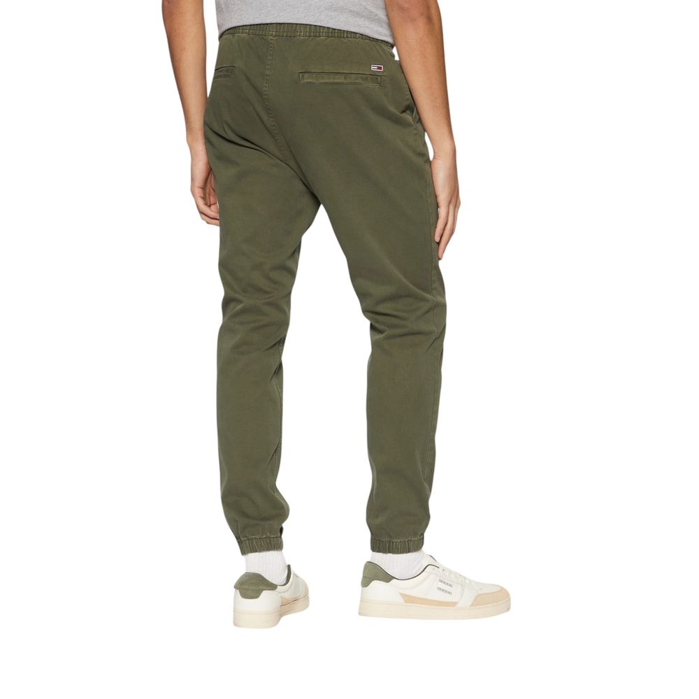 Tommy Hilfiger Jeans Green Cotton Jeans & Pant