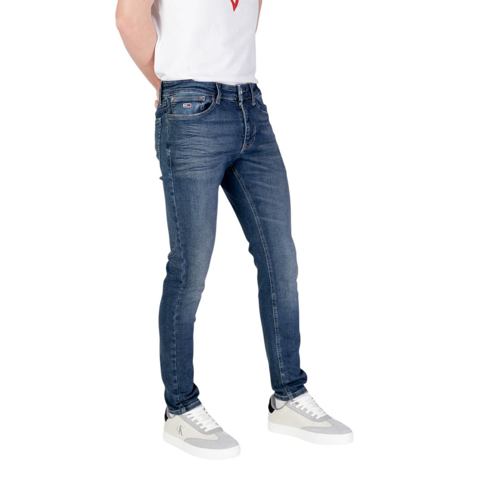 Tommy Hilfiger Jeans Blue Cotton Rigenerato Jeans & Pant