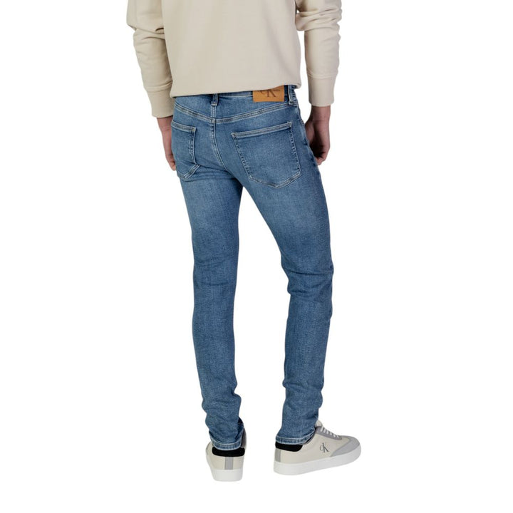 Calvin Klein Jeans Light Blue Organic Cotton Jeans & Pant