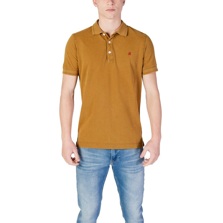 Replay Bronze Cotton Polo Shirt