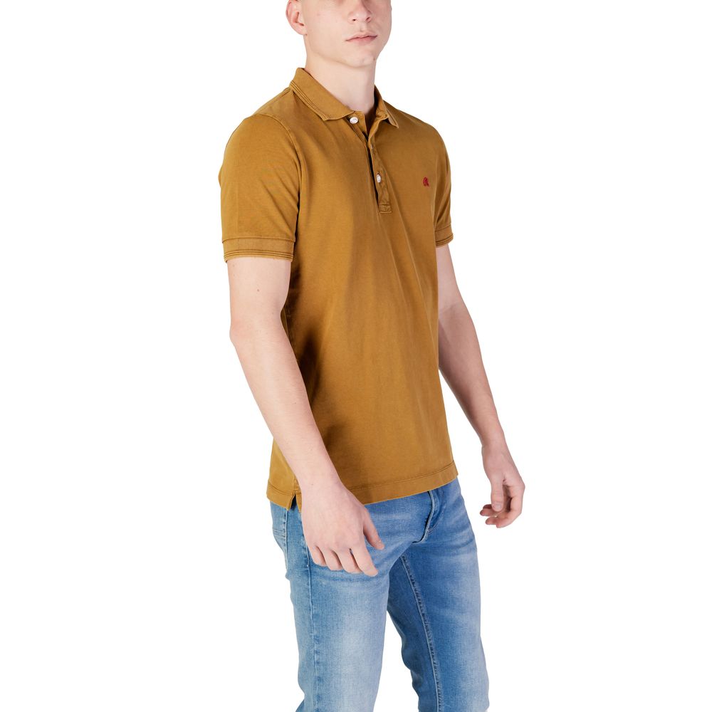 Replay Bronze Cotton Polo Shirt