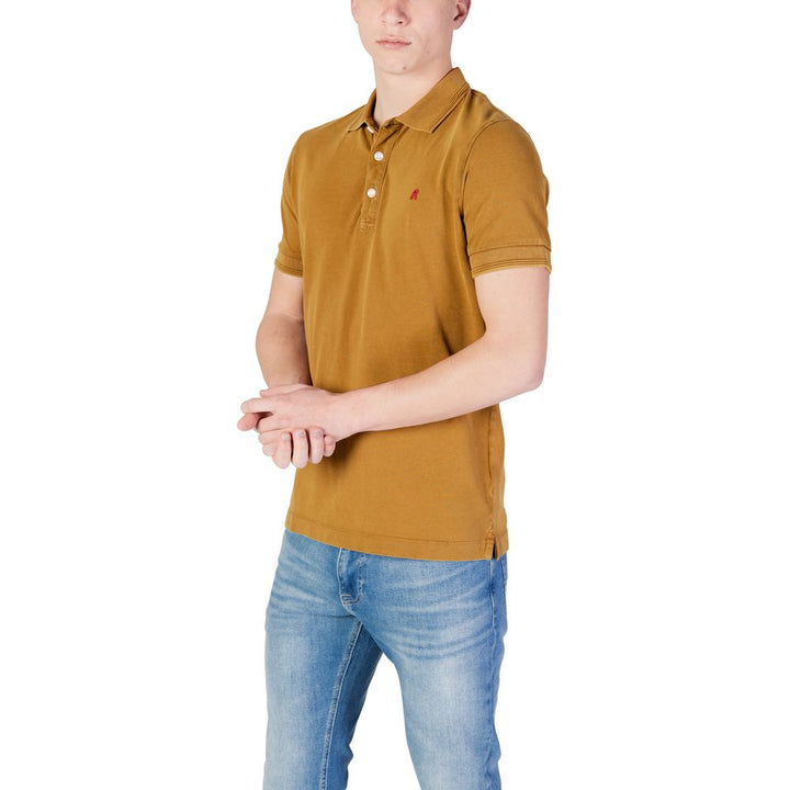 Replay Bronze Cotton Polo Shirt