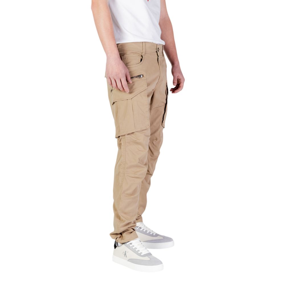 Replay Beige Cotton Jeans & Pant