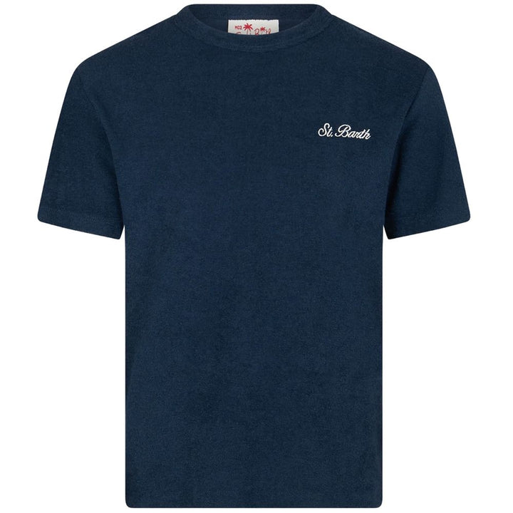 MC2 Saint Barth Blue Cotton T-Shirt