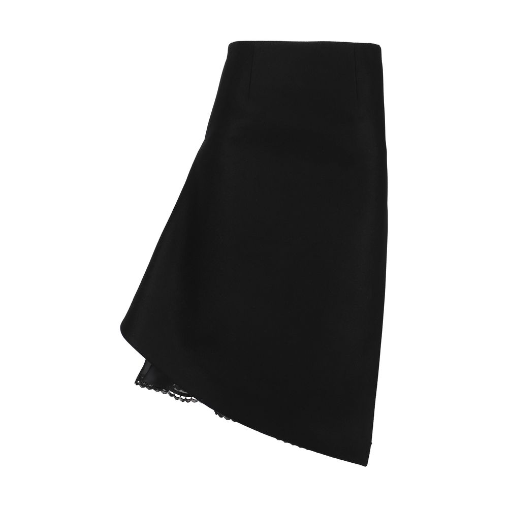 Sacai Melton Skirt