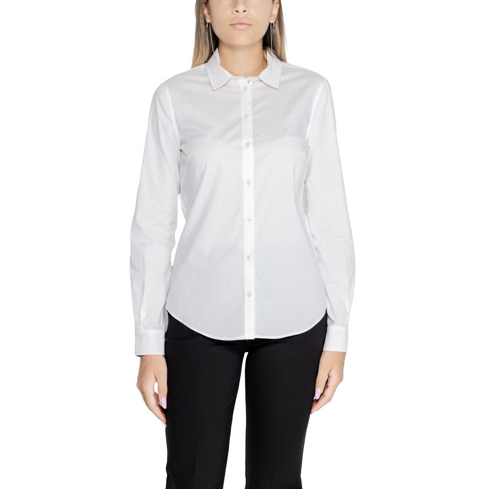 Alviero Martini Prima Classe White Cotton Shirt