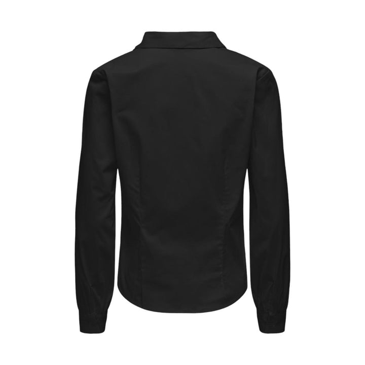 Jacqueline De Yong Black Cotton Sweater