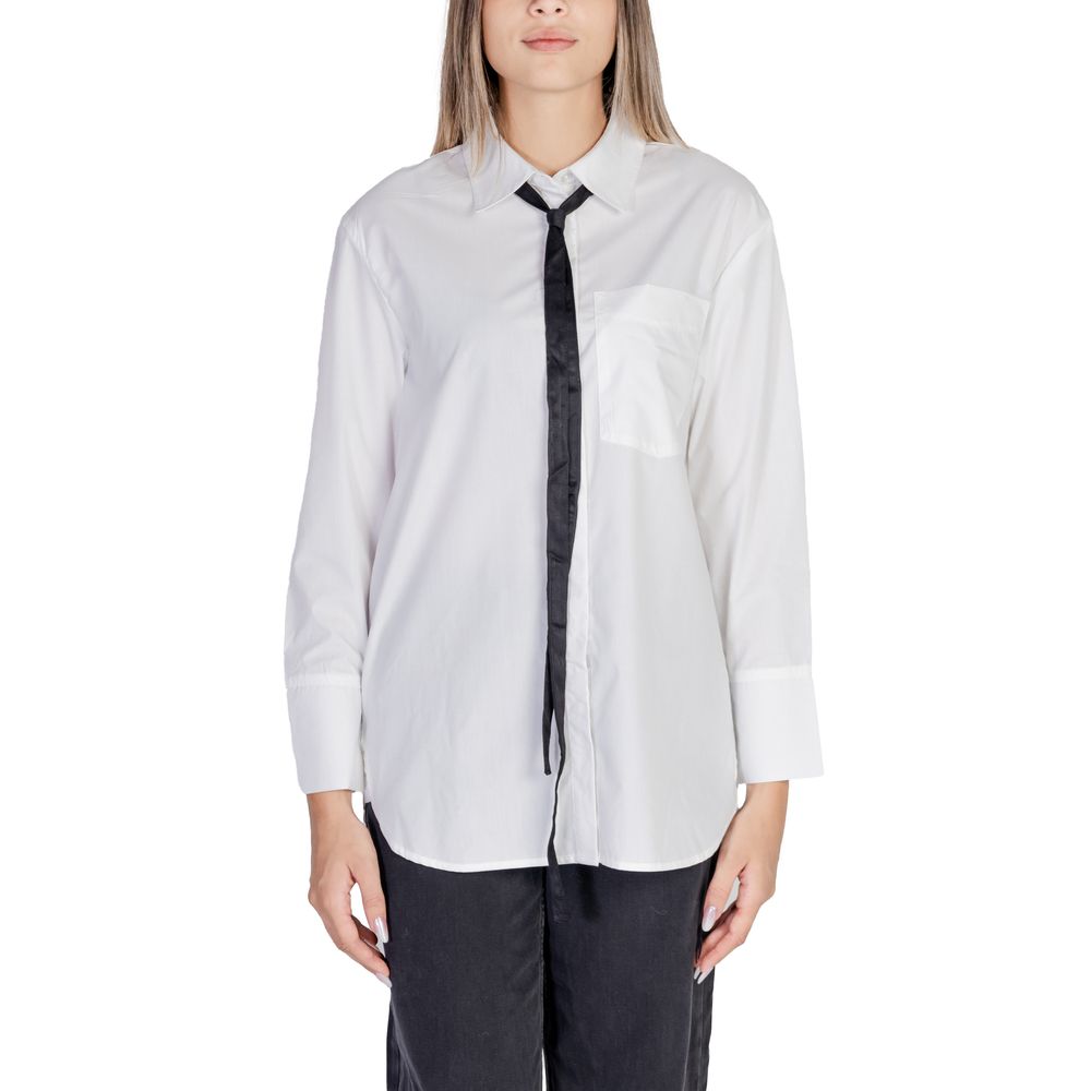 Only White Cotton Shirt