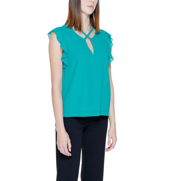 Rinascimento Green Polyester Shirt