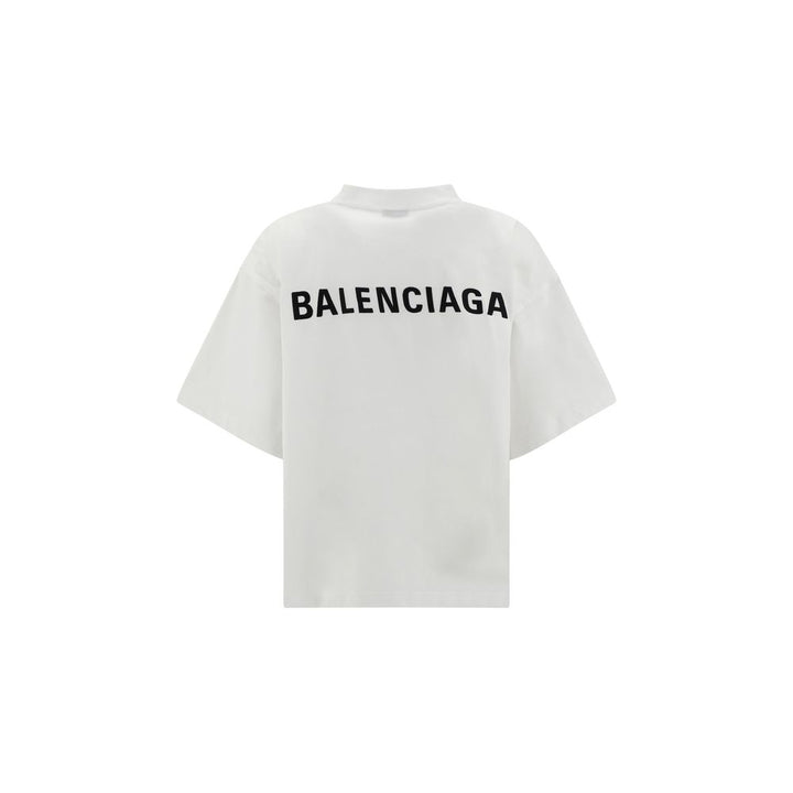 Balenciaga White logo T-shirt