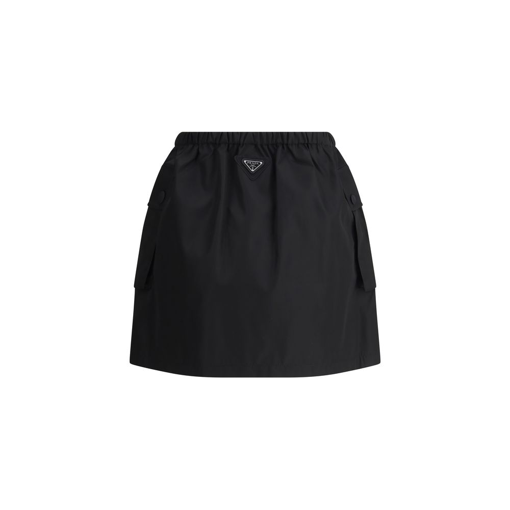 Prada Nylon Miniskirt