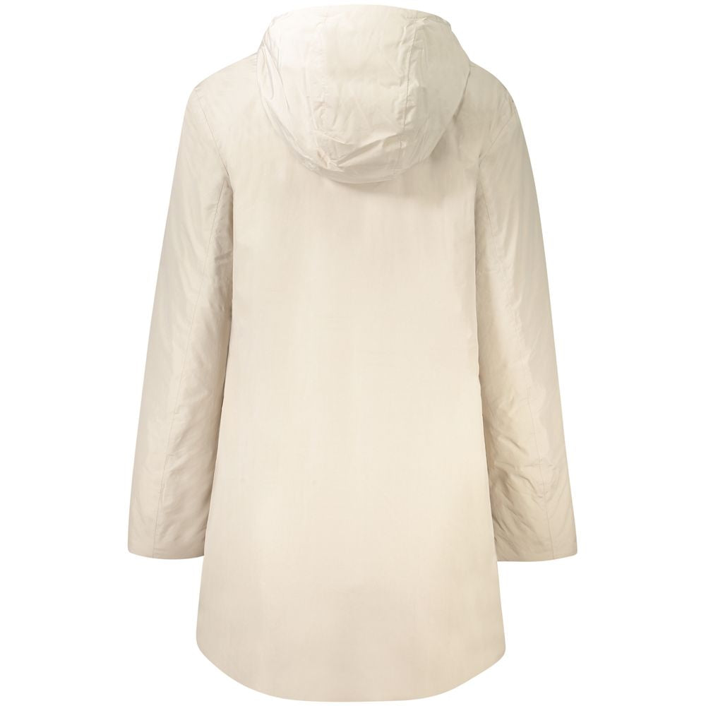 K-WAY Beige Polyamide Women Jacket