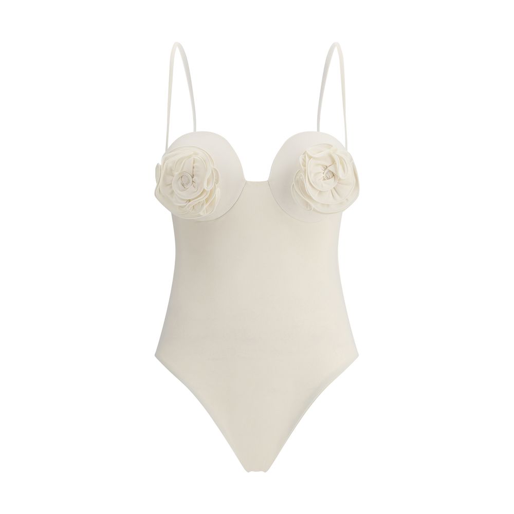 Magda Butrym One-piece swimsuit with rose detail