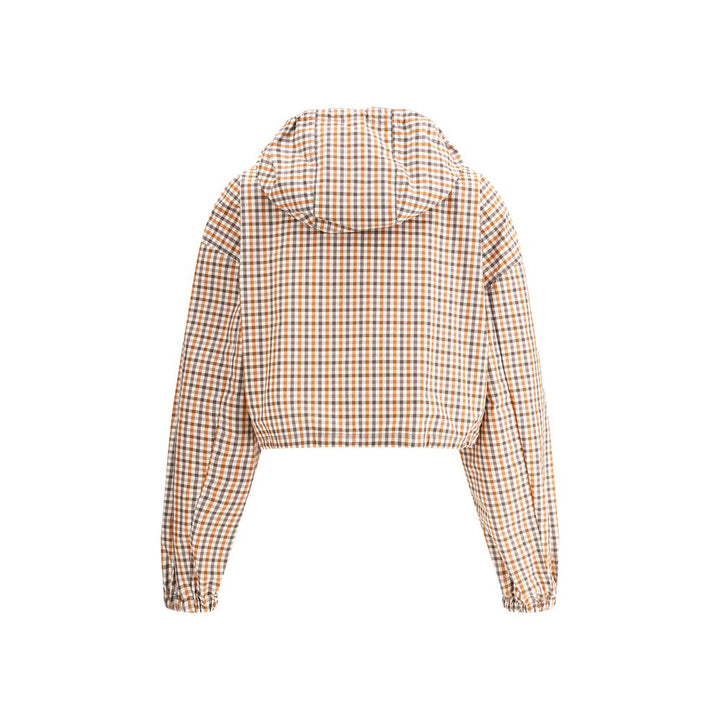 Miu Miu Check Patterned Jacket