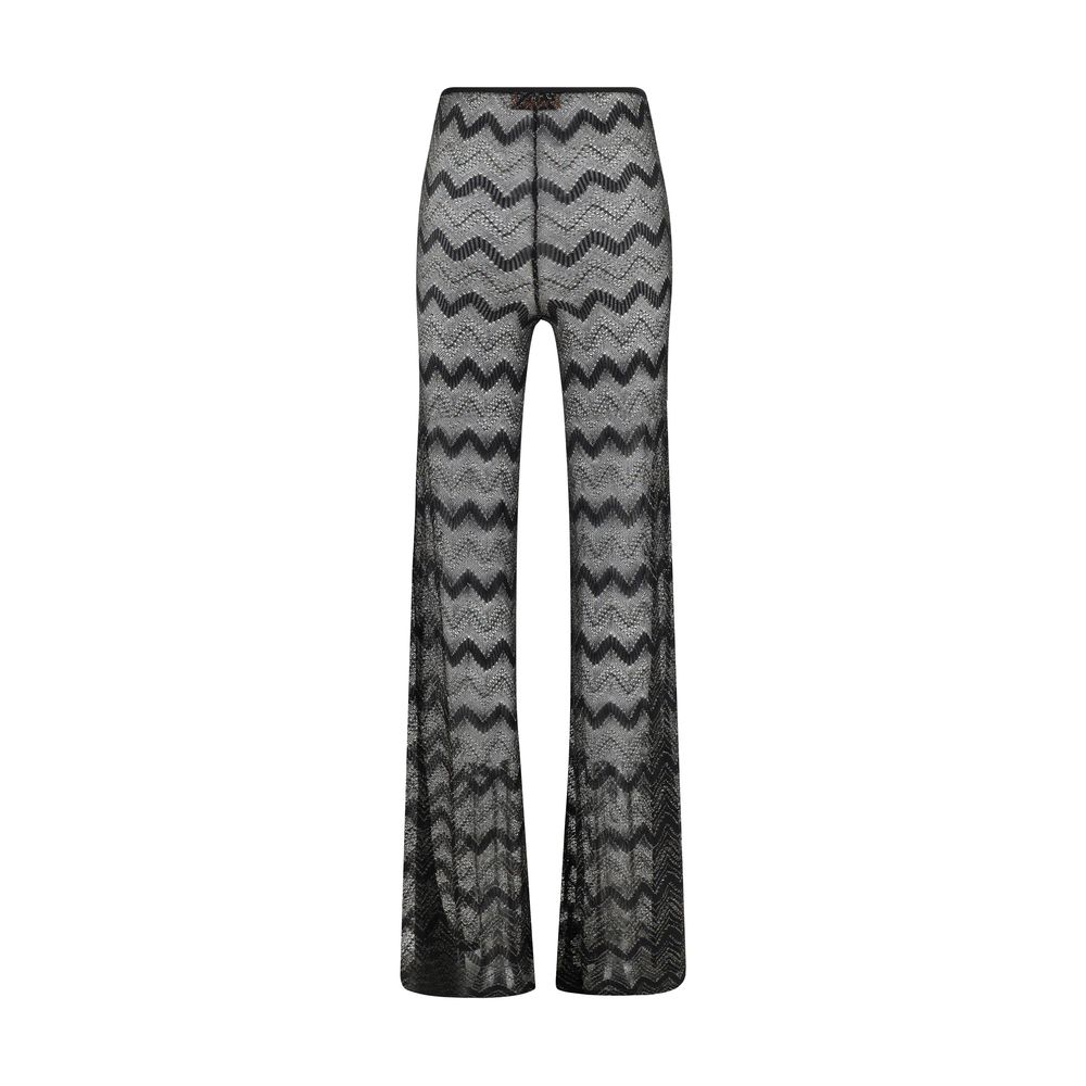 Missoni Zig zag-patterned Lamé Pants