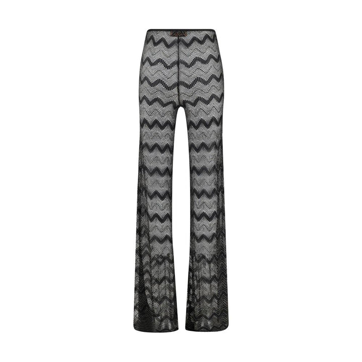 Missoni Zig zag-patterned Lamé Pants