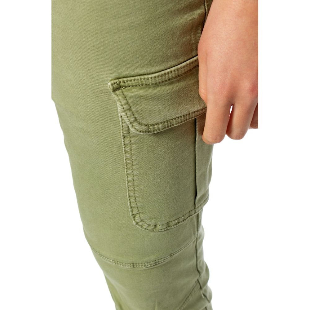 Only Green Cotton Jeans & Pant